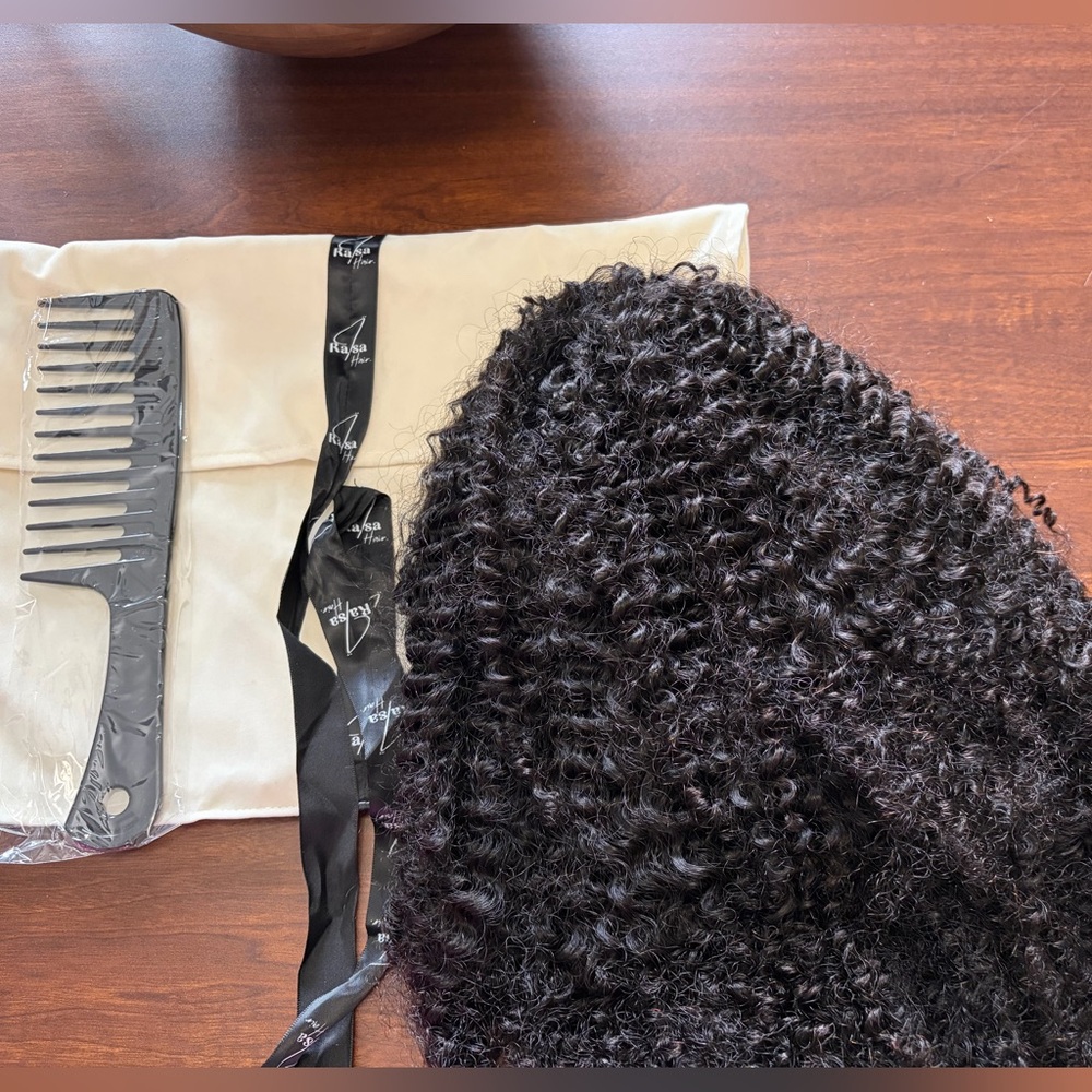 RAISA BEAUTY STUDIO Kinky Curls Half Wig - Picture 12 of 14